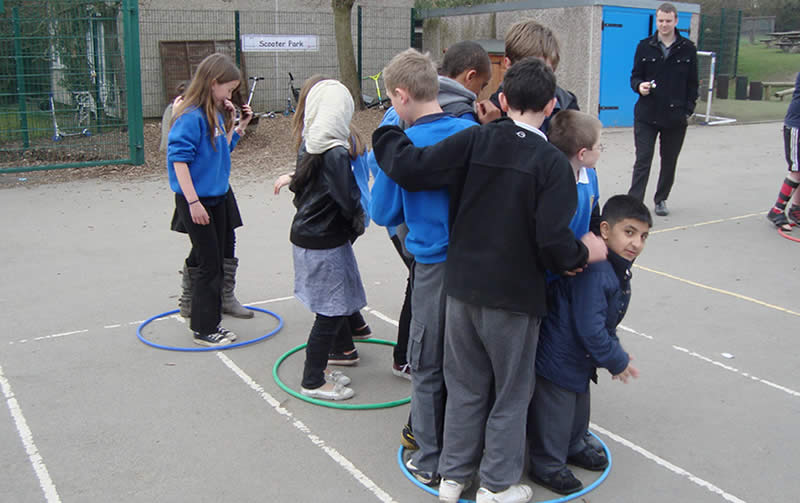 Children in playground